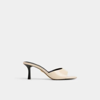 Annaberaen Mule med klack, Kitten heel