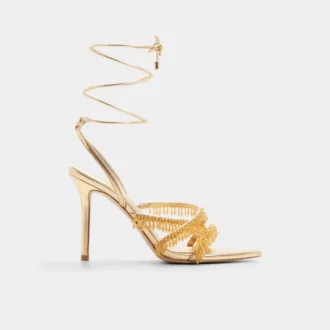Flaming Sandal med remmar och klack, Stilettklack