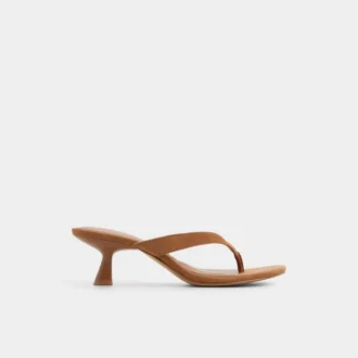 Flip-flops med klack, låg klack