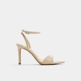 Leandra Sandal med remmar och klack, Stilettklack