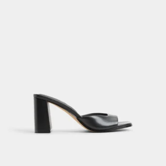 Lisia Mule med klack, blockklack