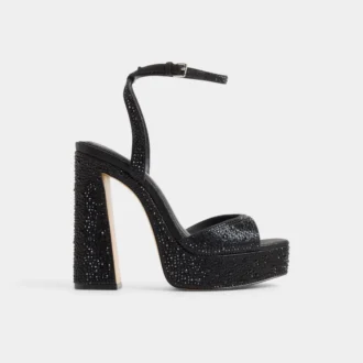 Matelina Sandal med remmar och klack, platå
