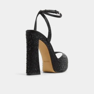 Matelina Sandal med remmar och klack, platå