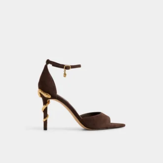 Medeza sandal med remmar och klack
