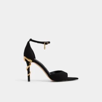 Medeza sandal med remmar och klack
